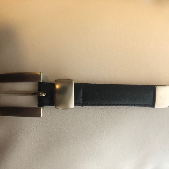 Current Black Linked Leather Belt - Picture 7 of 7